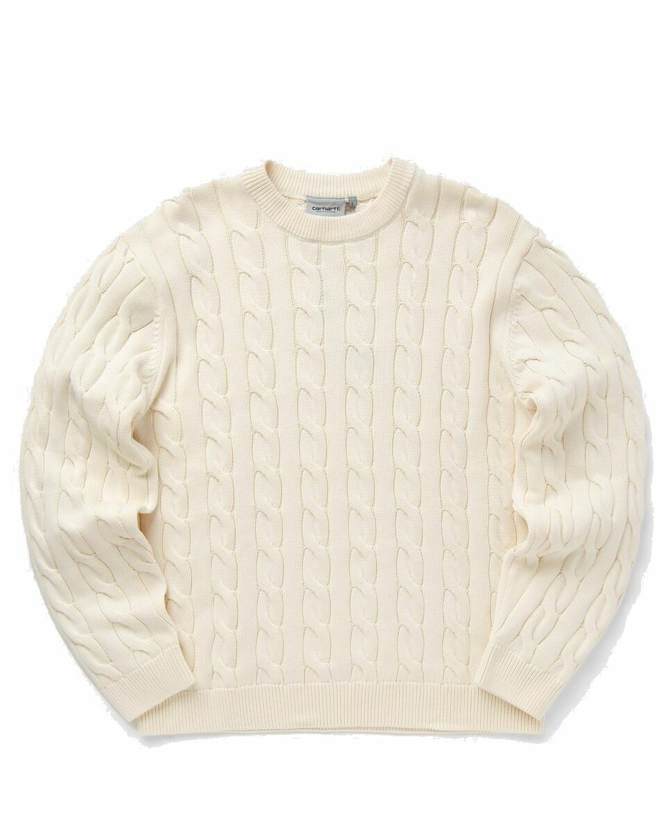 Photo: Carhartt Wip Cambell Sweater Beige - Mens - Pullovers
