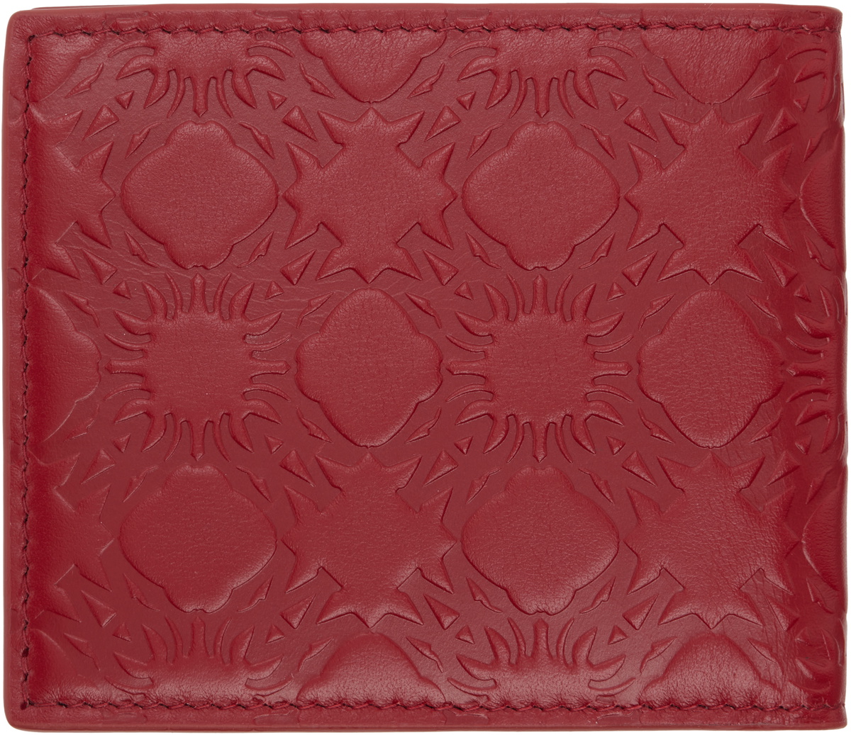 AMIRI Red Lunar New Year 'MA' Quad Leather Bifold Wallet