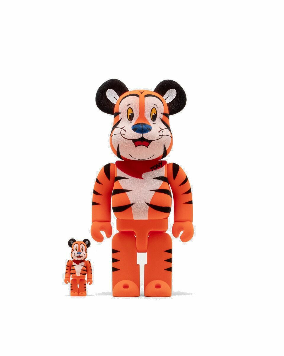 Photo: Medicom Bearbrick 400% Kellogg's Tony The Tiger Flocked 2 Pack Multi - Mens - Toys