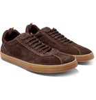 Officine Creative - Karma Suede Sneakers - Dark brown