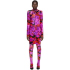 Richard Quinn Red Floral Dress