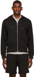 Kenzo Black Classic Tiger Full-Zip Hoodie