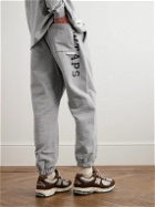WTAPS - Tapered Cotton-Jersey Sweatpants - Gray