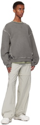 A-COLD-WALL* Gray Facade Sweatshirt