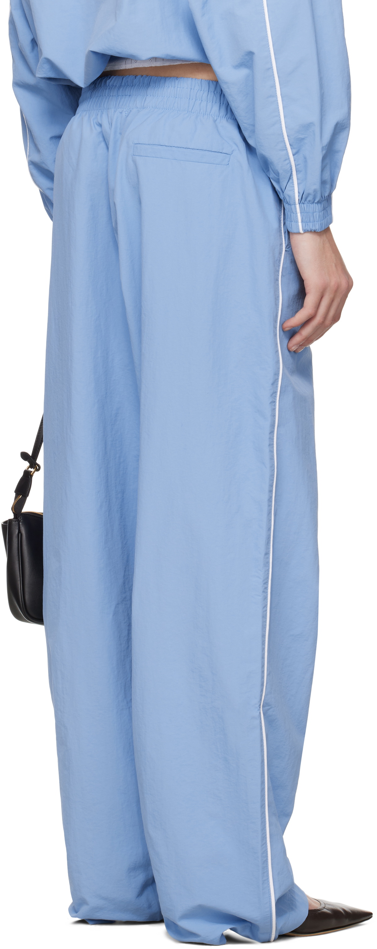 WILLY CHAVARRIA Blue Ruff Rider Track Pants