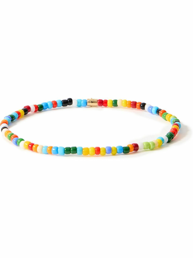 Photo: Luis Morais - Gold and Glass Beaded Bracelet