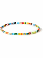 Luis Morais - Gold and Glass Beaded Bracelet