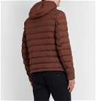 Ermenegildo Zegna - Quilted Shell Hooded Down Jacket - Red
