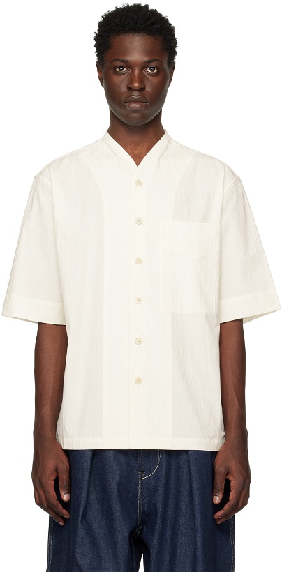 Photo: Toogood Off-White 'The Docker' Shirt