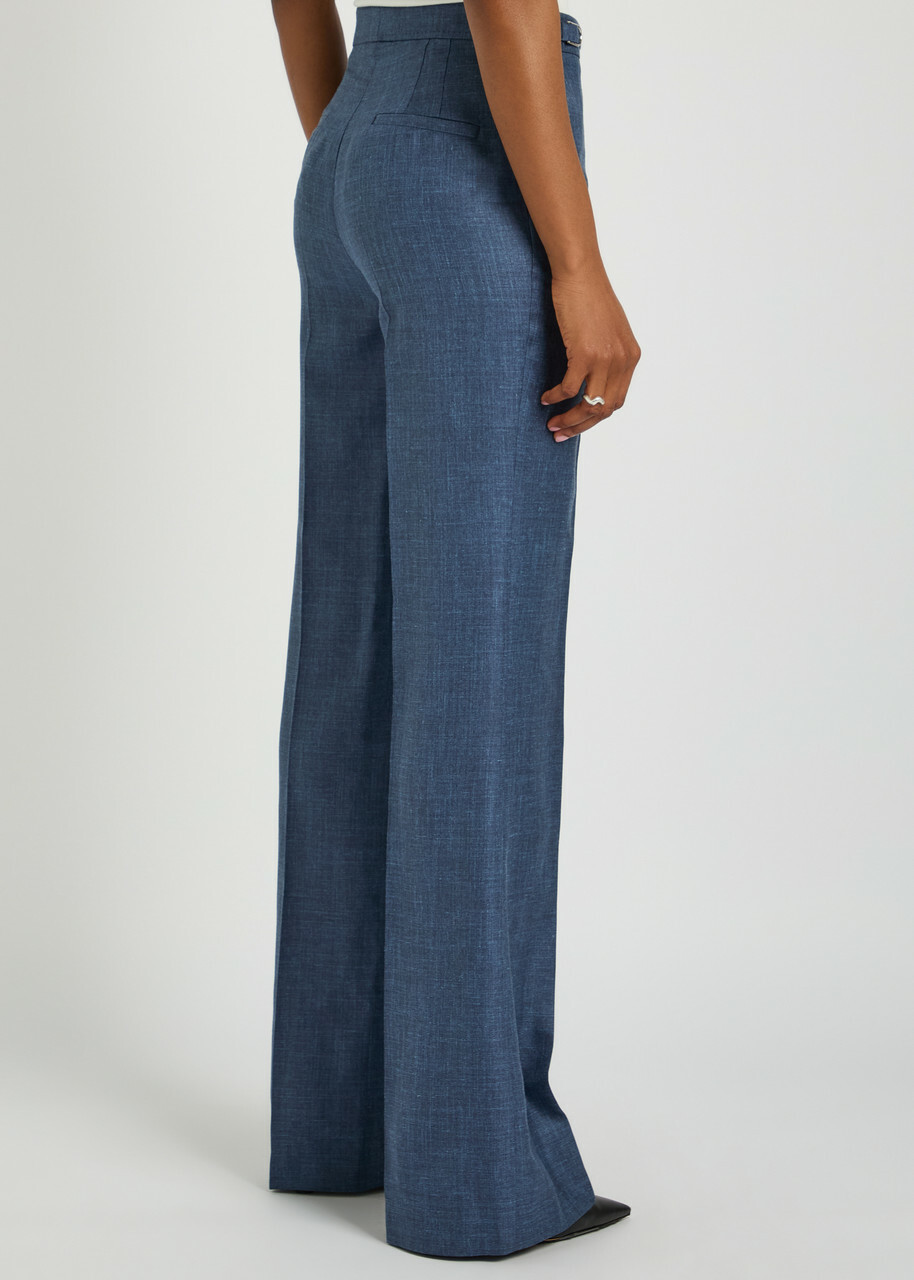 Gabriela Hearst Vesta Straight-leg Trousers Denim