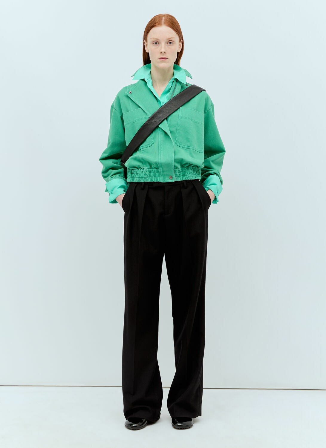 Max Mara Flap Pockets Silk Shirt