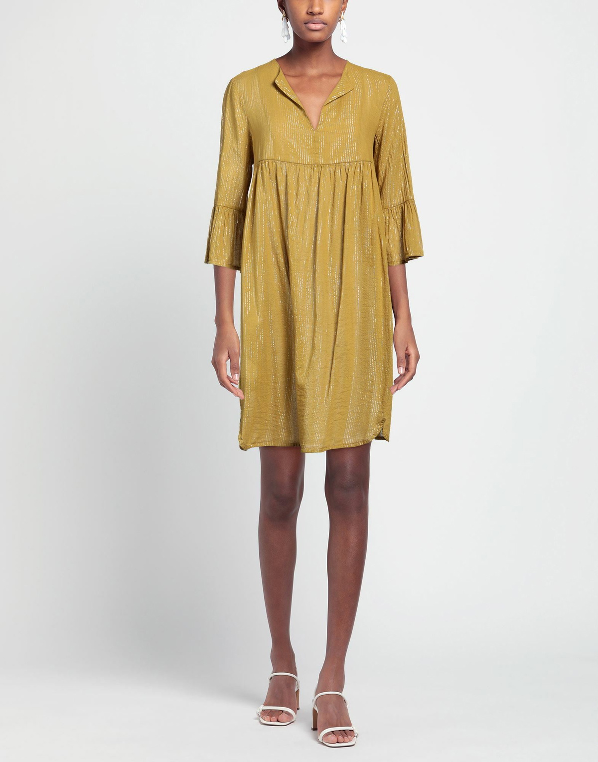 Alessia Santi Womens Mini dress Mustard
