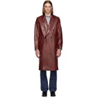 Paul Smith Red Double-Breasted Coat