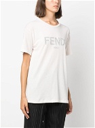FENDI - Fendi Roma Cotton T-shirt