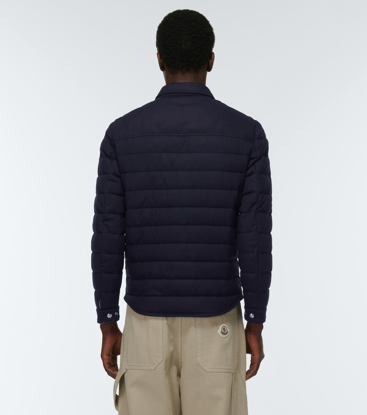 Moncler - Mirmandix cashmere-blend down overshirt Moncler
