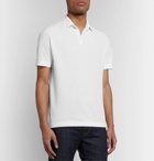 Incotex - Ice Cotton-Jersey Polo Shirt - White