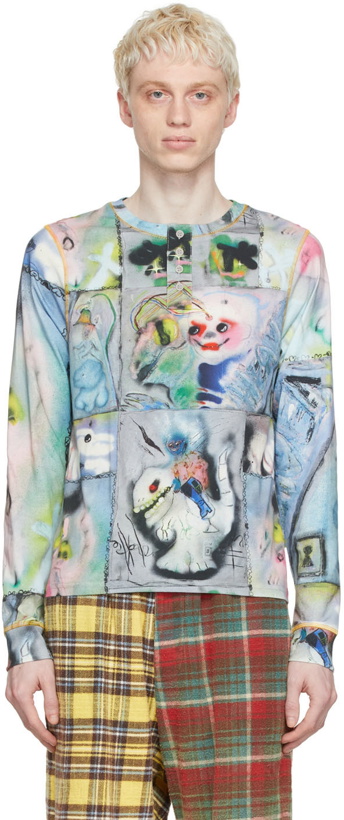 Photo: Marc Jacobs Heaven Multicolor Punk Playground Henley
