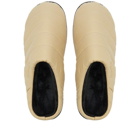 SUBU Insulated Winter Sandal in Beige