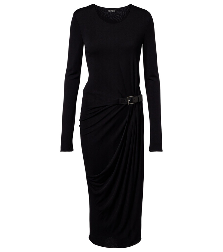 Photo: Tom Ford Jersey midi dress