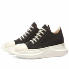 Rick Owens DRKSHDW Men's Abstract Lo Sneakers in Black/Milk