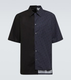 Lanvin - Asymmetric printed cotton shirt