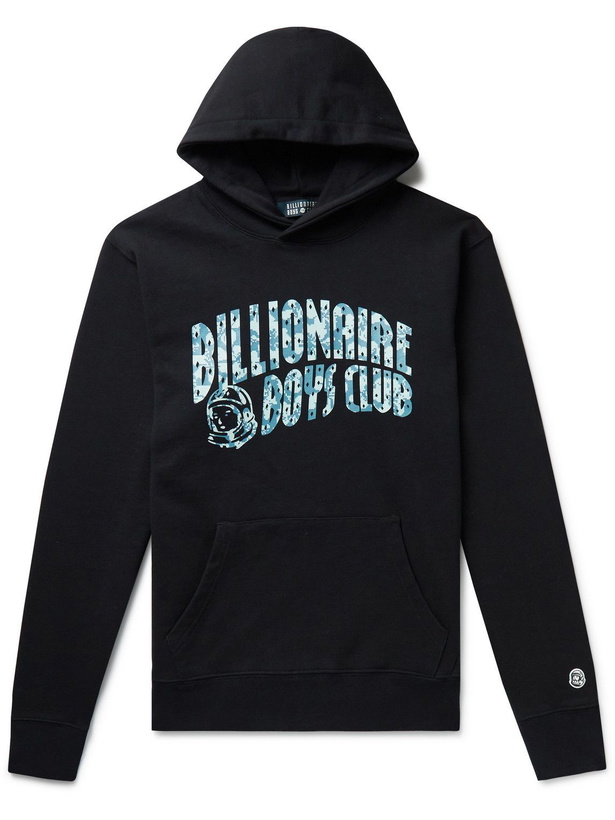 Photo: Billionaire Boys Club - Logo-Print Cotton-Jersey Hoodie - Black