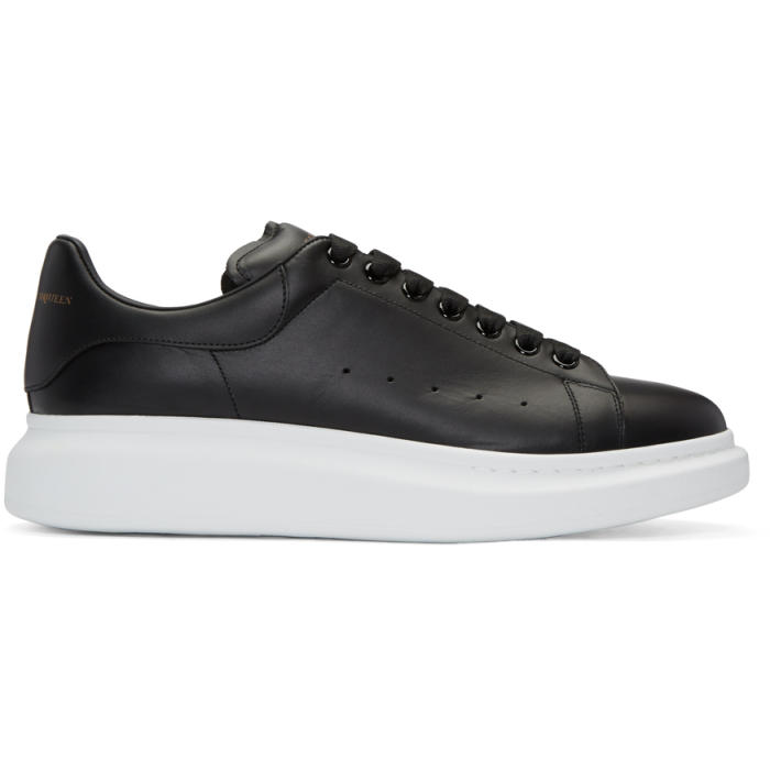 Photo: Alexander McQueen Black Oversized Sneakers