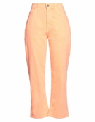 Jucca Womens Jeans in Orange