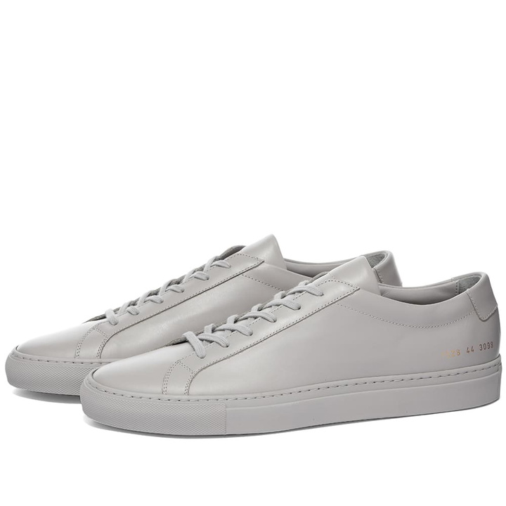 Photo: Common Projects Men's Original Achilles Low Sneakers in Ash