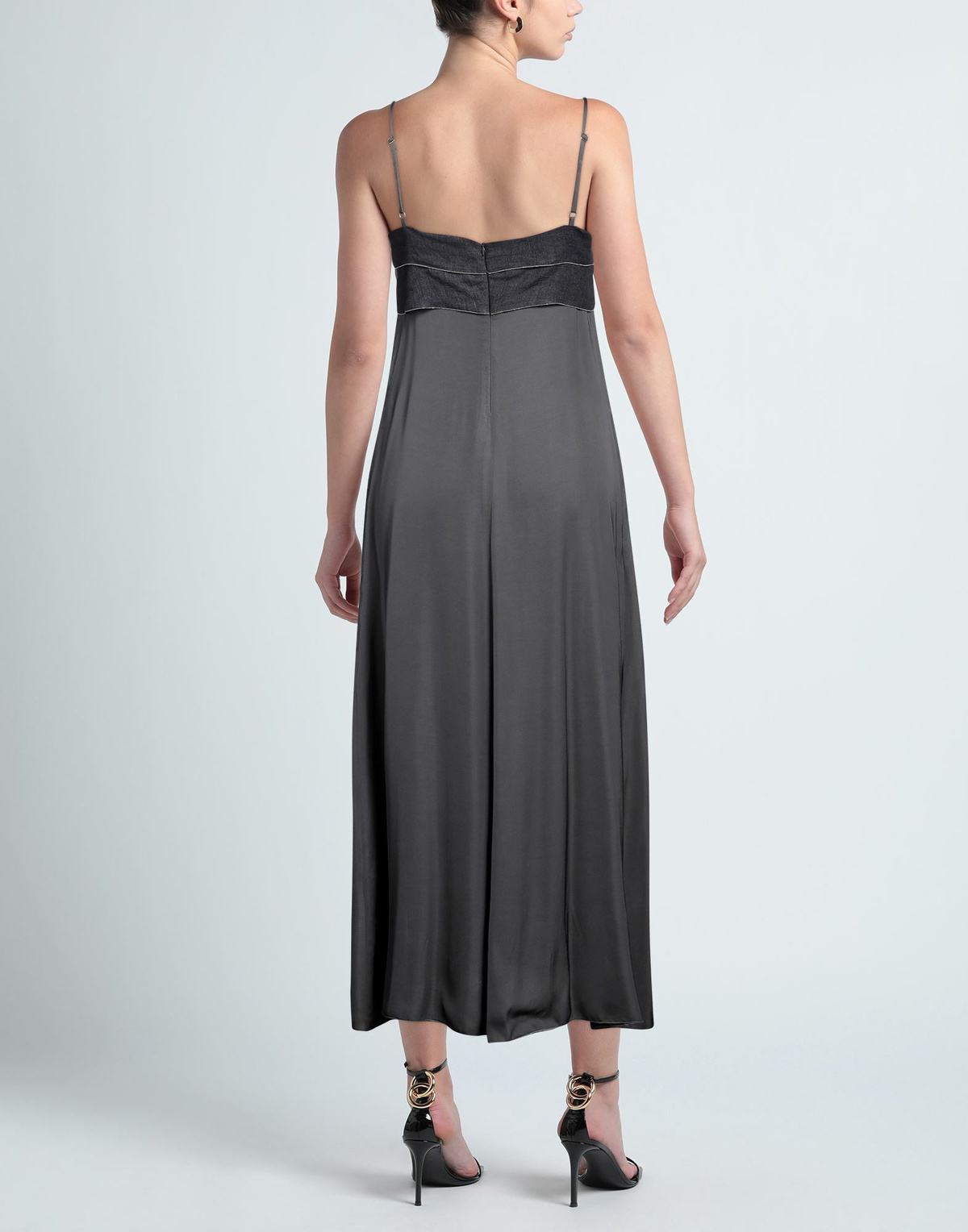 Peserico Womens Maxi dress Charcoal