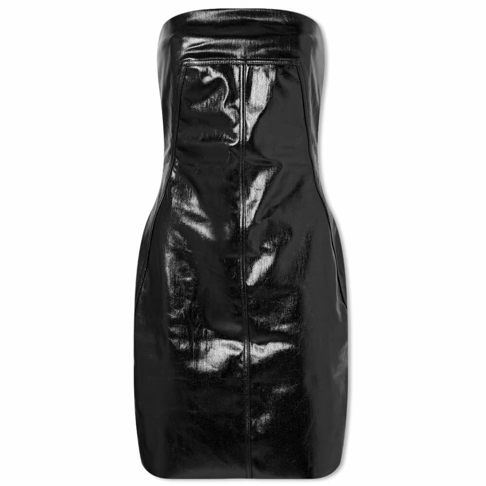 Photo: Rick Owens Women's Bustier Mini Dress in Black