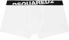 Dsquared2 Two-Pack White Boxer Briefs