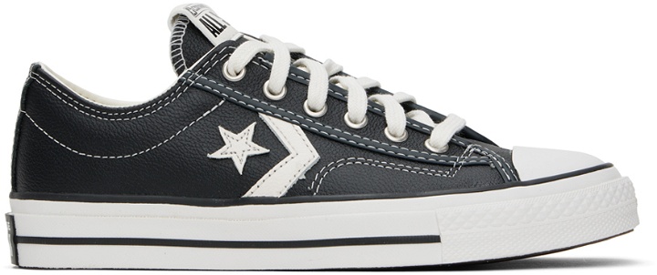 Photo: Converse Black Star Player 76 Fall Leather Sneakers