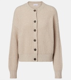 Brunello Cucinelli Ribbed-knit cashmere and wool-blend cardigan