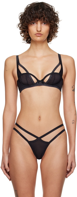 Photo: Agent Provocateur Black Joan Bra