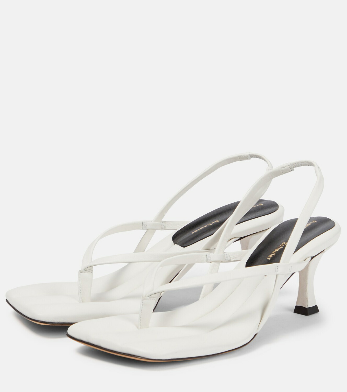 Proenza Schouler Padded leather slides