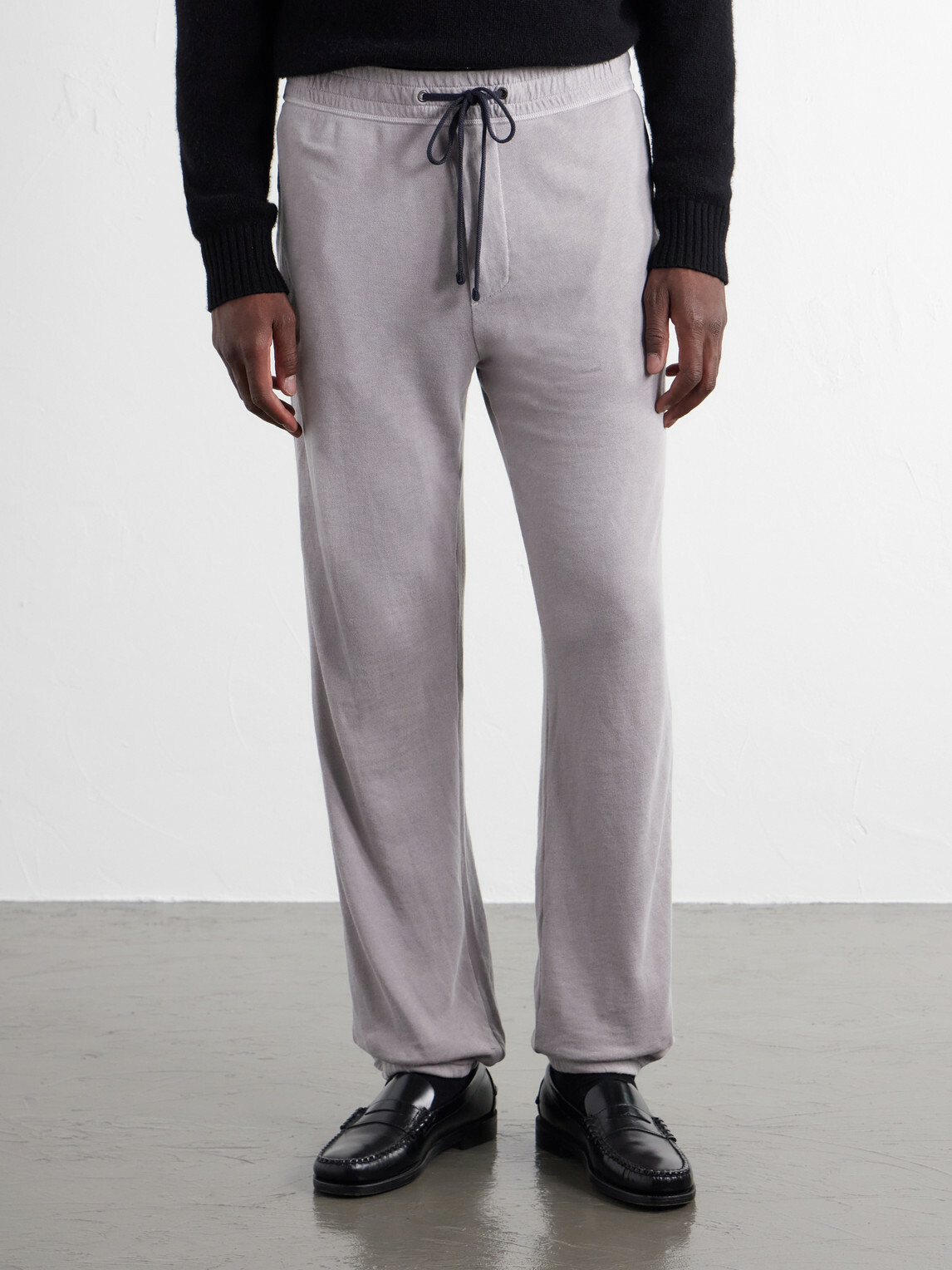 James Perse - Straight-Leg Supima Cotton-Jersey Sweatpants - Gray