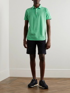 Loro Piana - Cotton-Piqué Polo Shirt - Green