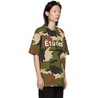 Etudes Green and Brown Camo Wonder T-Shirt