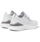 Nike Running - Epic React Flyknit 2 Running Sneakers - Light gray