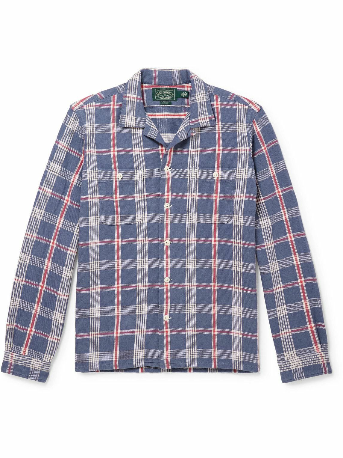 Polo Ralph Lauren - Polo Country Convertible-Collar Checked Cotton