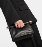 Jacquemus La Petite Pochette Rond Carré leather clutch