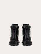 Ferragamo Mens Tramezza lace-up boot in Black