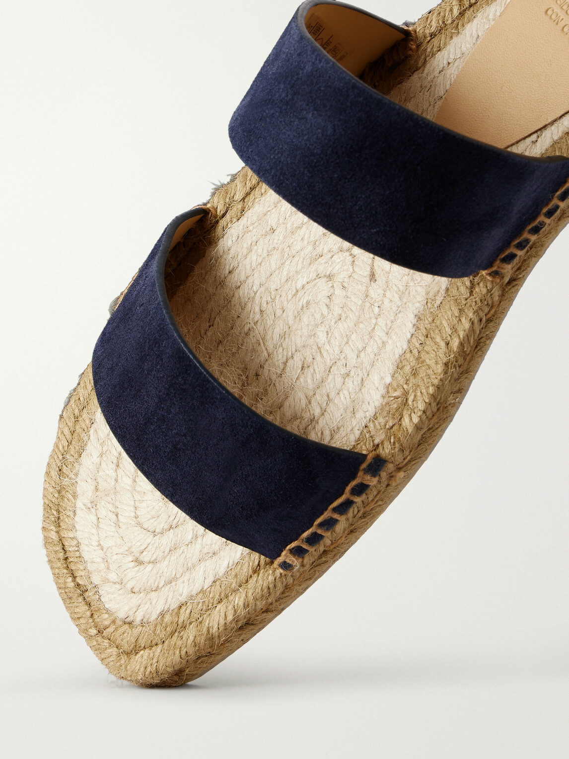 Castañer - Kenny Suede Sandals - Blue