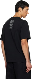 BAPE Black Rhinstone 'BAPE' Logo Relaxed Fit T-shirt