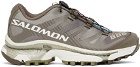 Salomon Brown XT-4 OG Aurora Borealis Sneakers