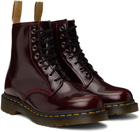 Dr. Martens Burgundy Vegan 1460 Boots