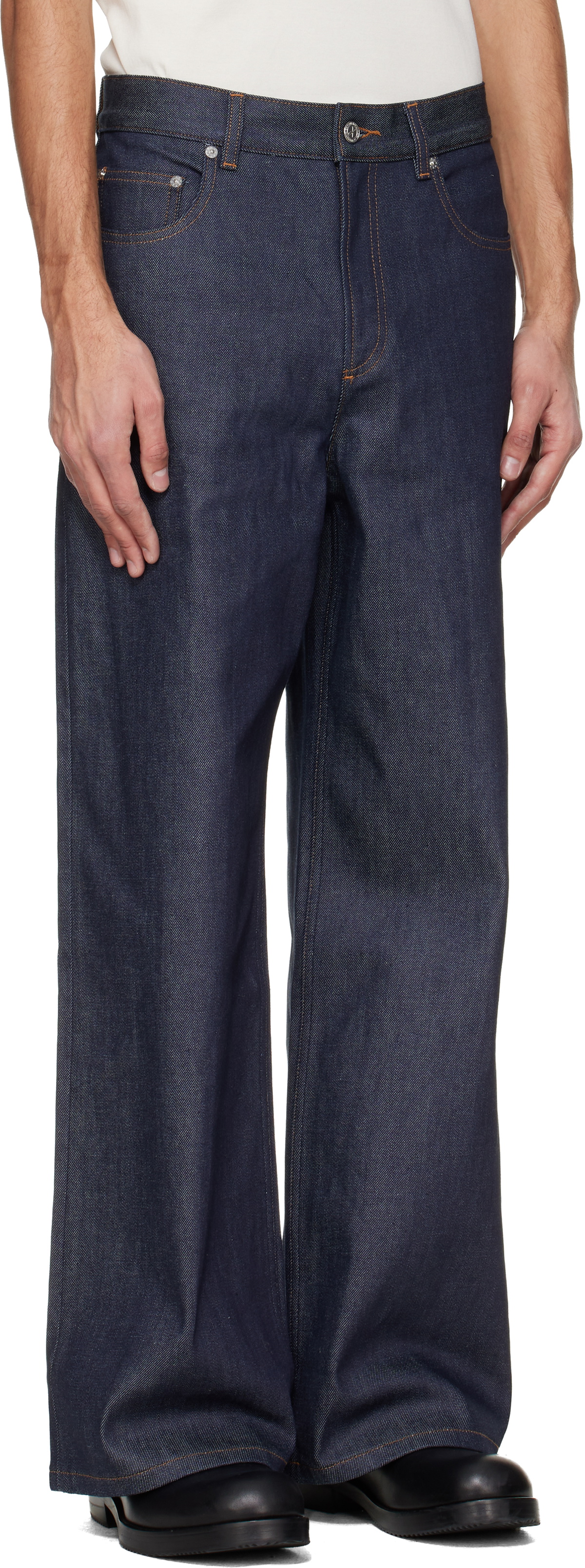 A.P.C. Navy Clyde Jeans A.P.C.