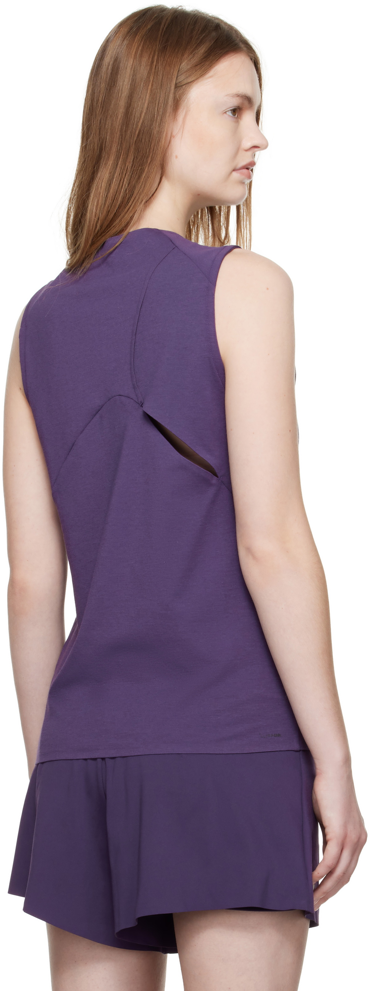 Y-3 Purple US Open Tennis Match Pro Tank Top