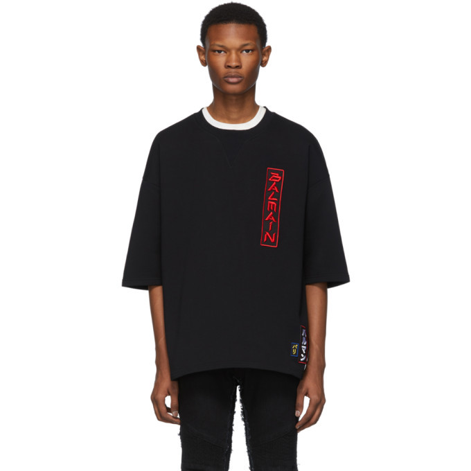 Photo: Balmain Black Sign T-Shirt